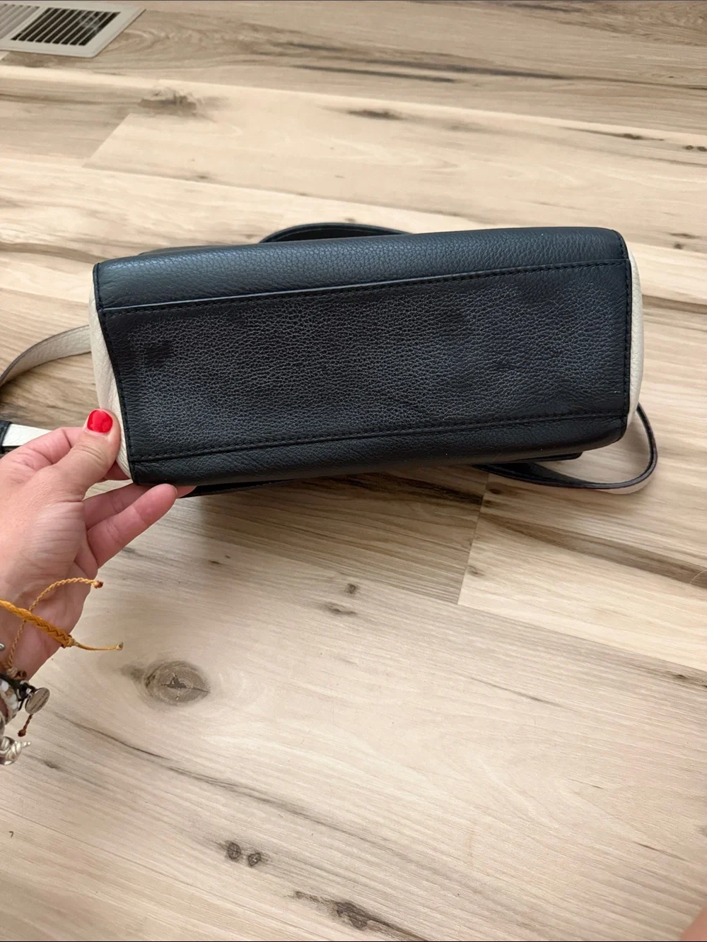 kate spade structured leather